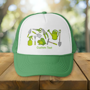 Gardening Icons Trucker Hat