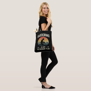 Gardening Is My Retirement Plan Vintage Tote Bag