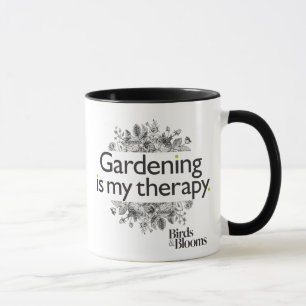 Gardening is my therapy mug