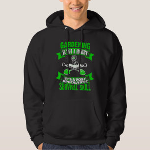 GARDENING IS NOT A HOBBY Fun Garden Farming Planti Hoodie