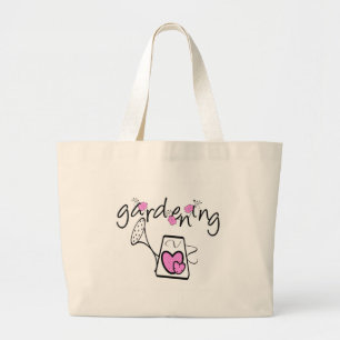 Gardening Large Tote Bag