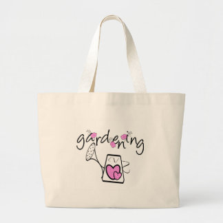 Gardening Large Tote Bag