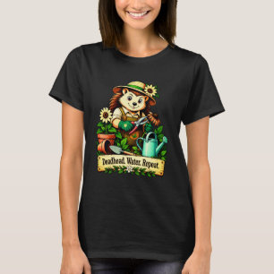 Gardening Life Hedgehog T-Shirt