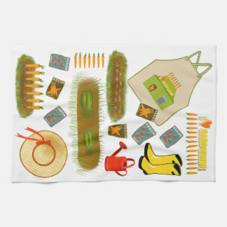 Gardening Love Tea Towel