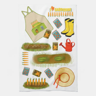 Gardening Love Towel