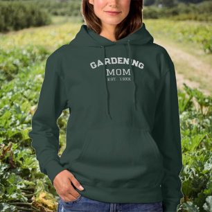Gardening Mum Established 19XX Hoodie
