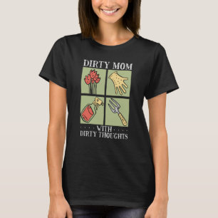 Gardening Mum Plant Gardener Succulent Mothers Day T-Shirt