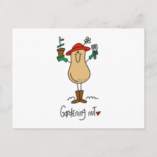 Gardening Nut T-shirts and Gifts Postcard