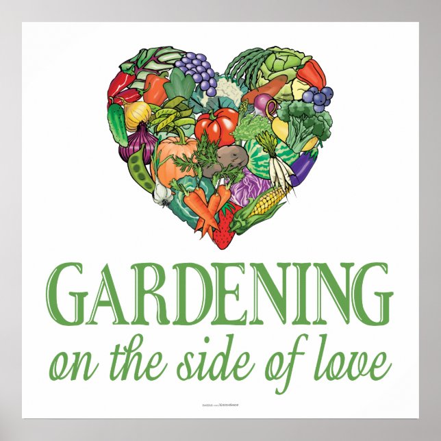 Gardening on the Side of Love Poster (Front)