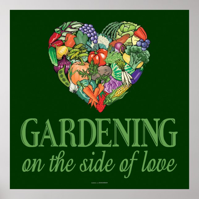 Gardening on the Side of Love Poster (Front)