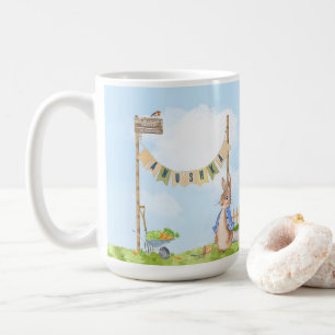 Gardening Peter the Rabbit Coffee Mug