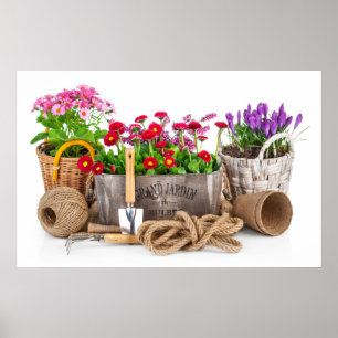 Gardening Photography Art - SRF Poster