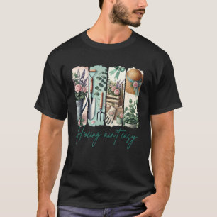 Gardening Planting Brushstroke Gardener Hoeing Ain T-Shirt