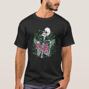 Gardening Skull Plants Cactus T-Shirt