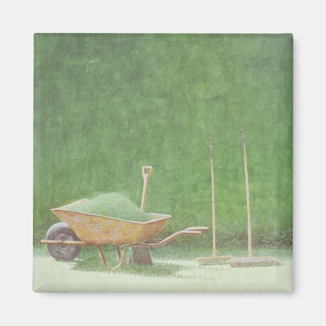 Gardening Still Life 1985 Magnet (Front)