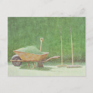 Gardening Still Life 1985 Postcard