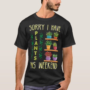 Gardening Succulent Gardener Mothers Day Plant T-Shirt