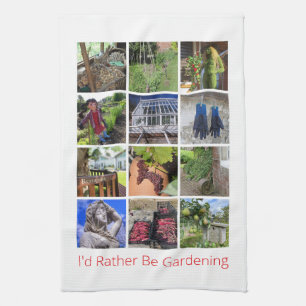 Gardening Tea Towel