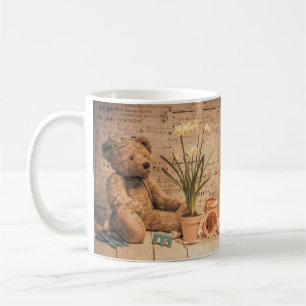 Gardening Teddy Bear Birthday or Other Gift Mug