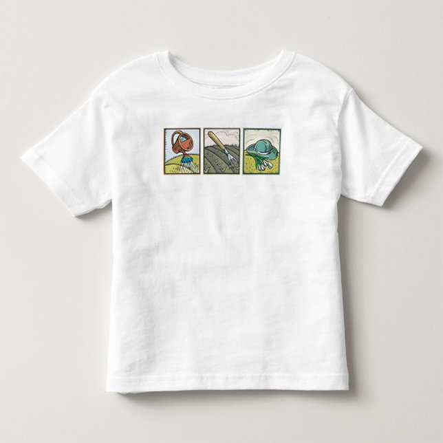 Gardening Toddler T-Shirt (Front)