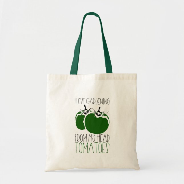 Gardening Tomatoes Tote Bag (Front)