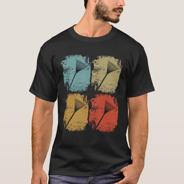 Gardening Tool Retro Gardener T-Shirt (Front)