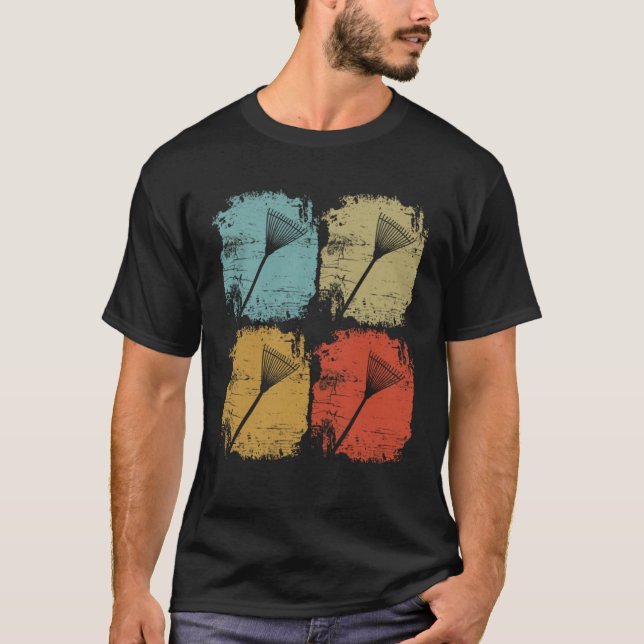 Gardening Tool Retro Gardener T-Shirt (Front)