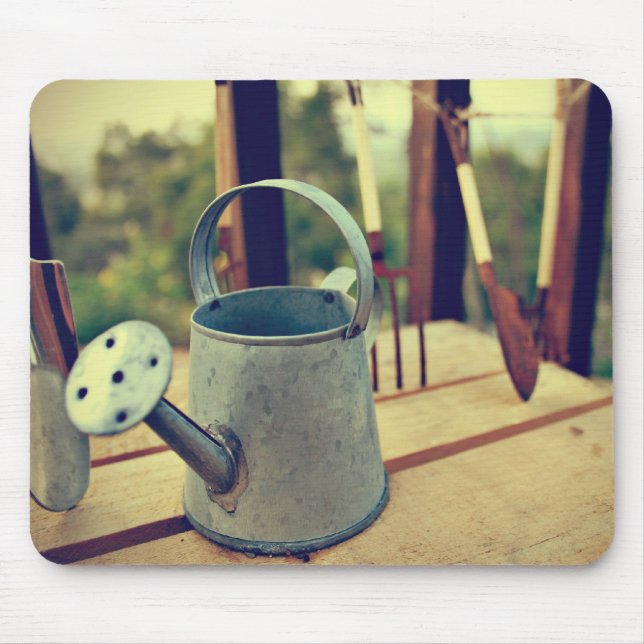 Gardening Tools Mouse Pad (Front)