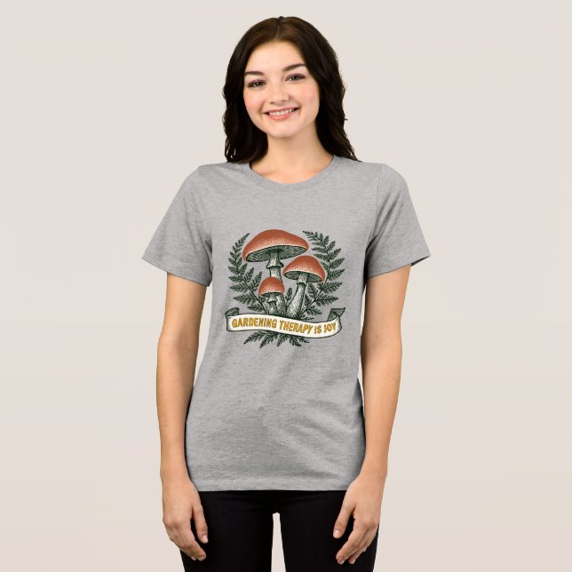 Gardening Tri-Blend Shirt (Front Full)