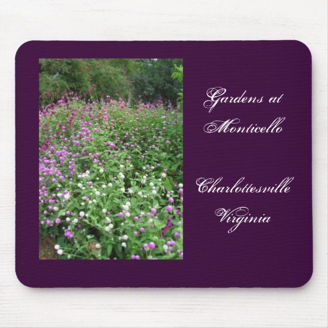 Gardens at Monticello Mouse Pad (Front)