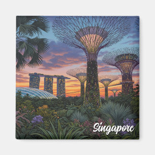 Gardens by the Bay Singapore Magnet