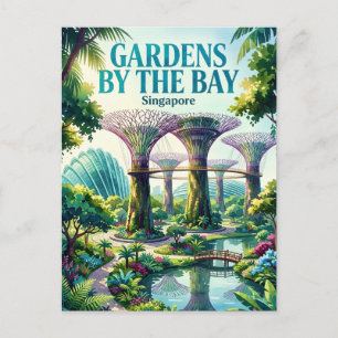 Gardens by the Bay Singapore Singapore Postcard