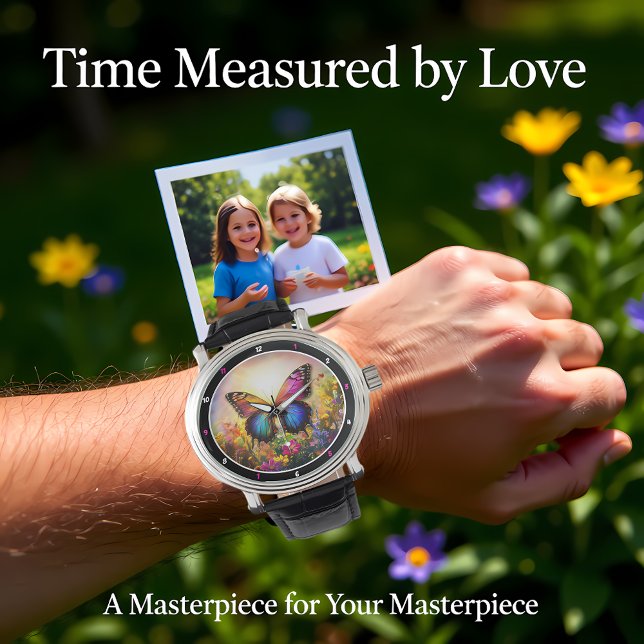 Garden's Embrace" - Vibrant Butterfly Watch (Creator Uploaded)