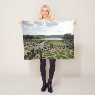 Gardens of Versailles Fleece Blanket