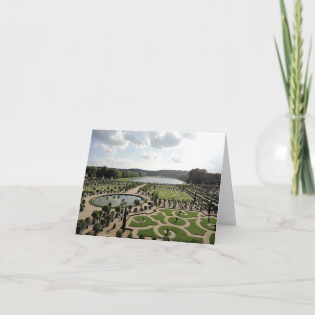 Gardens of Versailles Note Card (Front)