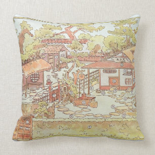 Gardens of Yuan Ming Yuan, Peking, 1783-86 (engrav Cushion