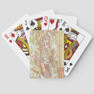 Gardens of Yuan Ming Yuan, Peking, 1783-86 (engrav Playing Cards