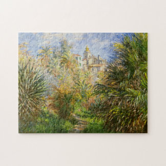 Gardens Villa Moreno Bordighera Monet Fine Art Jigsaw Puzzle
