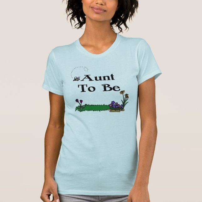 Gardner Aunt To Be T-Shirt (Front)