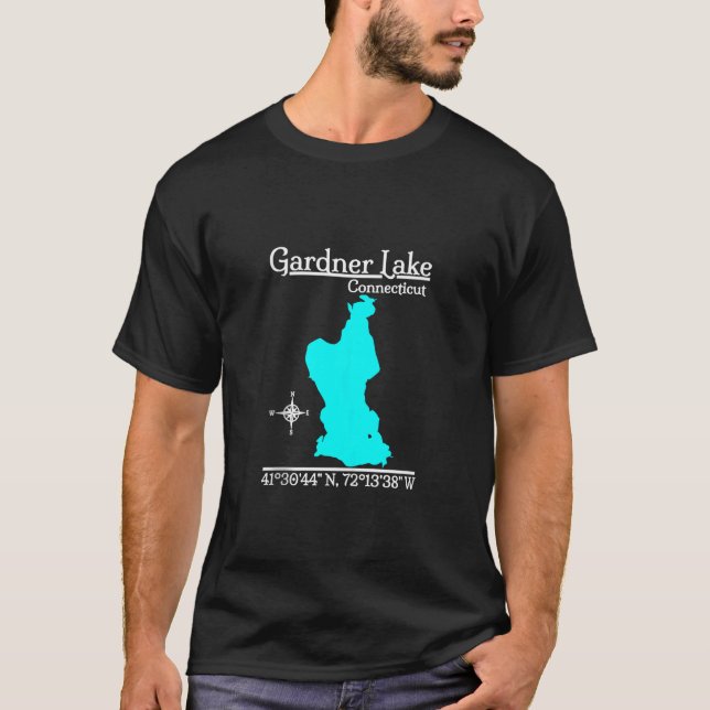 Gardner Lake Connecticut Tank Top (Front)