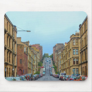Gardner street steepest in Glasgow Mouse Pad