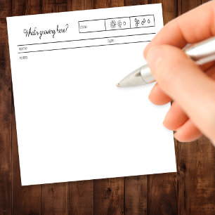 Gardners Growth Notepad