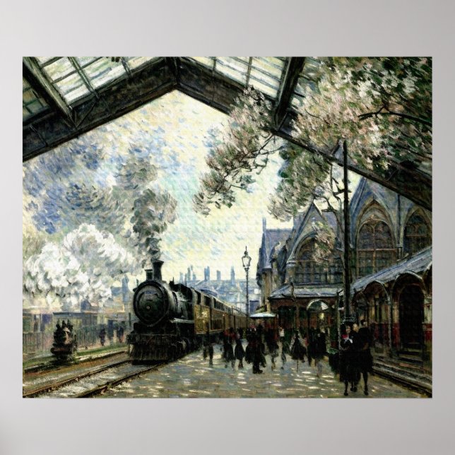 Gare St. Lazare Poster (Front)