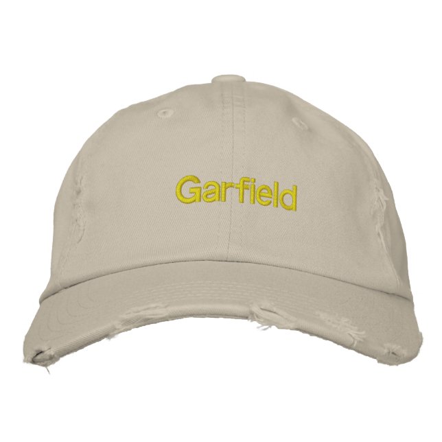 Garfield Embroidered Hat (Front)