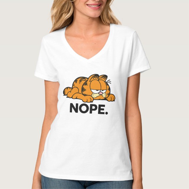 GARFIELD NOPE T-Shirt (Front)