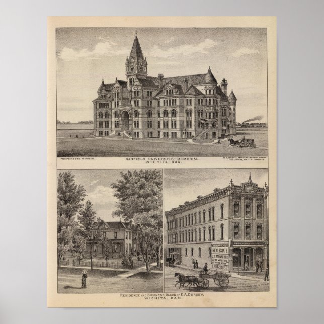 Garfield University, Kansas Poster (Front)