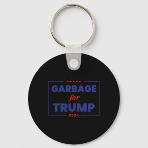 Garge For Trump 2024 Funny Trump Supporter 1 Key Ring