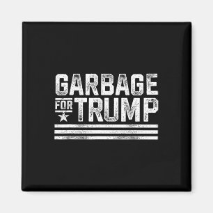 Garge For Trump 2024 Trash Trump Vintage Garge For Magnet