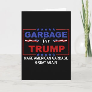 Garge For Trump Make American Garge Great Again 4  Card