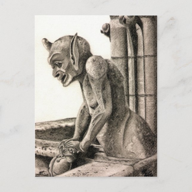 Gargoyle 2 postcard (Front)